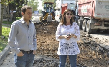 El Municipio comenz&oacute; la repavimentaci&oacute;n de la calle Liniers 