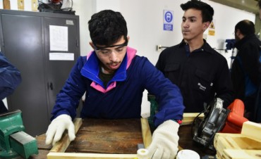 Tenaris renov&oacute; el taller de la Escuela T&eacute;cnica N&deg;2 de Z&aacute;rate 