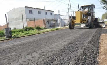 Contin&uacute;an los trabajos de mejoras en las calles del B&deg; Lubo