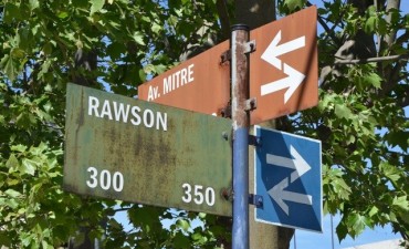 La calle Rawson vuelve a ser doble mano entre Alem y Avenida Mitre