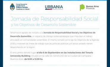 Campana ser&aacute; sede de una jornada sobre Responsabilidad Social y Objetivos de Desarrollo Sostenible