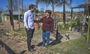 Otamendi: avanza la gran obra de infraestructura que le dar&aacute; un radical giro al barrio