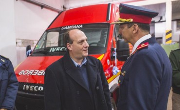 Roses: Los Bomberos de Campana son la representaci&oacute;n m&aacute;xima de valores como solidaridad y entrega