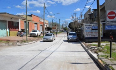 Reabren el tr&aacute;nsito en la calle Andr&eacute;s Del Pino 