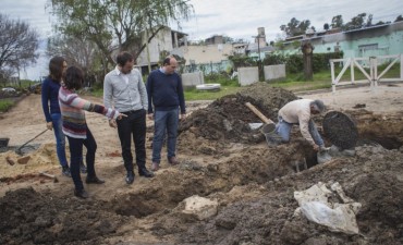 Comenzaron las obras de cloacas en San Felipe