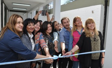 El Intendente inauguró dos nuevas aulas en la Escuela Secundaria Nº 27