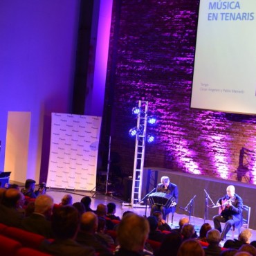 El tango fue protagonista en una nueva fecha de M&uacute;sica en Tenaris