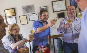 Jubilados de la ciudad celebraron su d&iacute;a junto a Abella