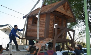 La Agrupaci&oacute;n Julio Armando Melo realiz&oacute; una donaci&oacute;n al Hogar del Ni&ntilde;o Ntra. Sra. De Lourdes. 