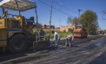 El Municipio comenz&oacute; a repavimentar la Vigalondo