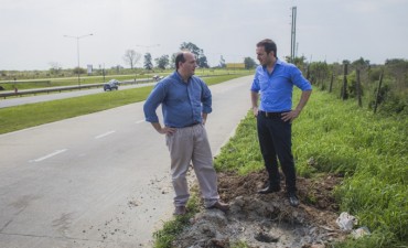 Panamericana: se inici&oacute; la obra para las nuevas luminarias en las colectoras 