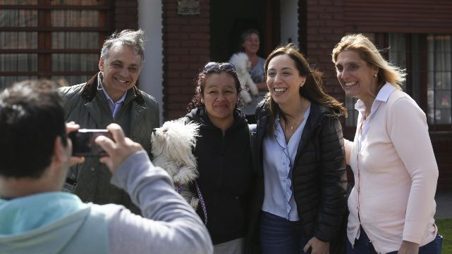Macri y Vidal encabezaron la largada de la campa&ntilde;a