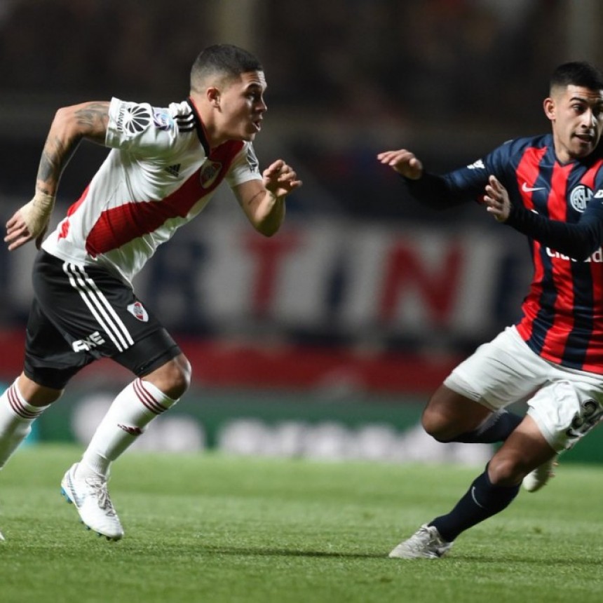 San Lorenzo de Almagro y River Plate empataron 1 a 1