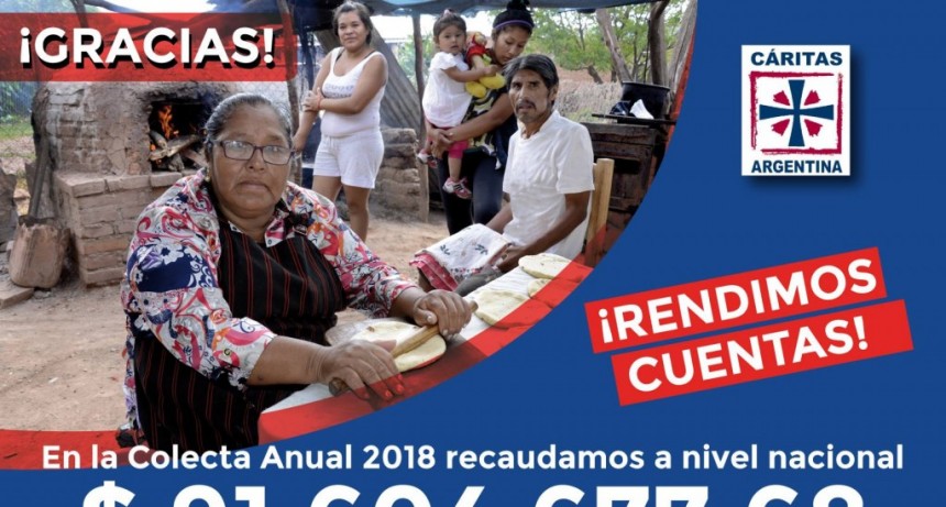 La solidaridad empieza por dar: C&aacute;ritas rinde cuenta de su Colecta Anual