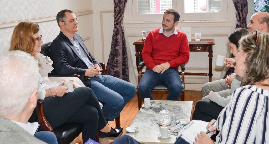 El Intendente se reuni&oacute; con autoridades del Ministerio de Producci&oacute;n de Naci&oacute;n