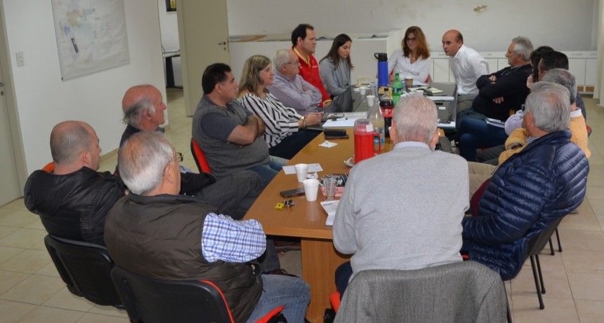 Funcionarios se reunieron para trabajar sobre la actividad productiva