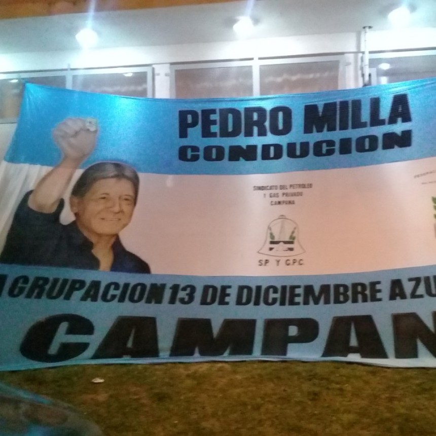 Fue presentada la candidatura de Pedro Milla a la Federaci�n del Petr&oacute;leo