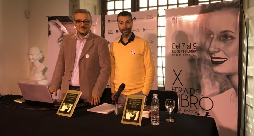La historia de Peronismo de Campana en el Museo Evita Se present&oacute; el libro de Oscar Trujillo y Germ&aacute;n Jendrulek