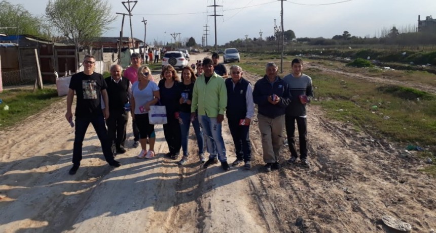 La UV M&aacute;s Campana recorri&oacute; San Cayetano, San Luciano y 21 de septiembre