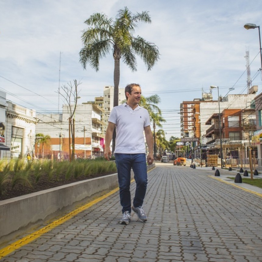 A d&iacute;as de inaugurarse la tercera cuadra de la  Avenida Rocca