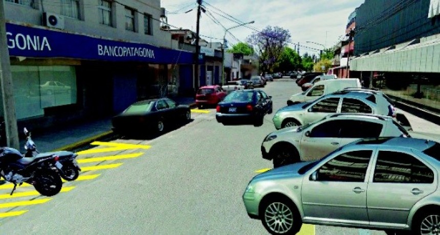 Avanza la implementaci&oacute;n del sistema de estacionamiento a 45&ordm;