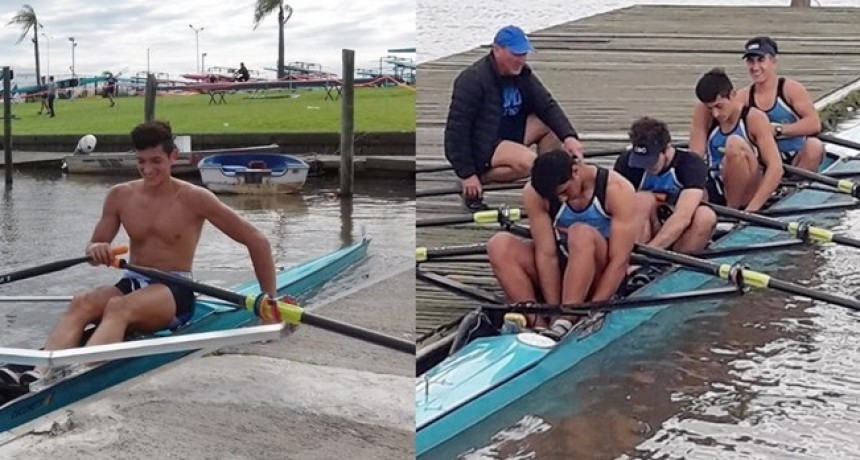 Muy buenas performances del remo del Boat Club en la Pista Nacional de Tigre