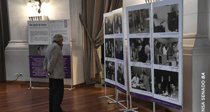 Con una muestra itinerante Homenaje a Favaloro en el Senado bonaerense 