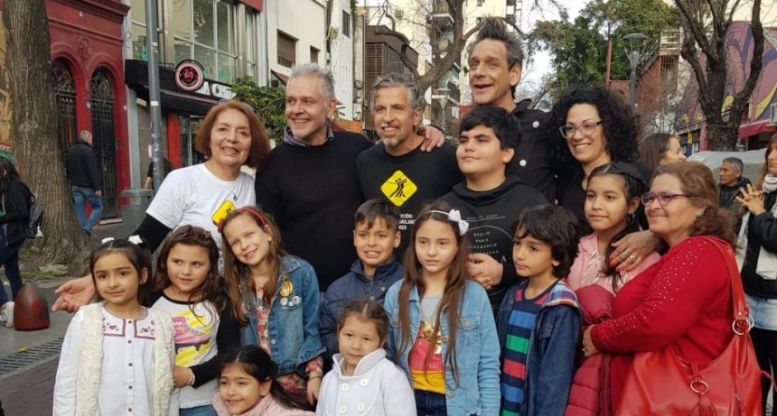 El Taller Infantil de Tango particip&oacute; de la filmaci&oacute;n de un video 