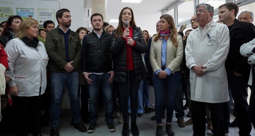 VIDAL INAUGUR&Oacute; EN MERCEDES LA GUARDIA N&Uacute;MERO 50 EN HOSPITALES BONAERENSES