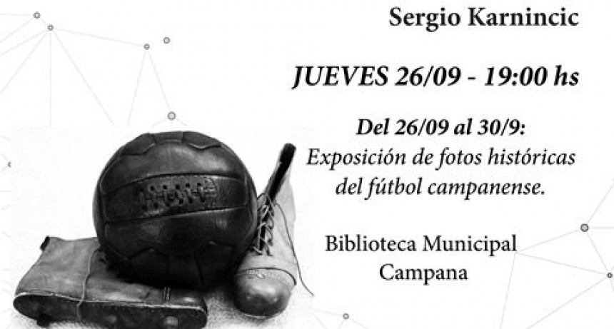 Sergio Karnincic presentar&aacute; el libro &ldquo;Entreverados con los grandes&rdquo;