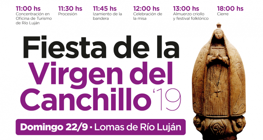 Este domingo se celebrar&aacute; la Fiesta de la Virgen del Canchillo