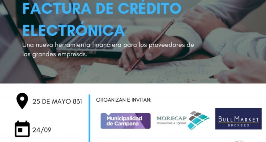 Se realizar&aacute; una charla informativa sobre factura de cr&eacute;dito electr&oacute;nica