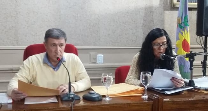 Se realiz&oacute; la sesi&oacute;n ordinaria del Honorable Concejo Deliberante