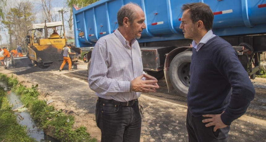 El barrio Las Praderas sigue sumando calles de asfalto