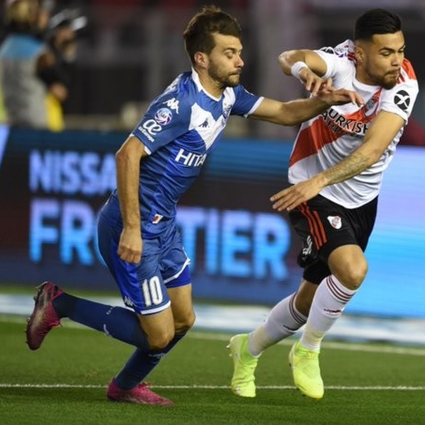 River Plate perdi&oacute; con V&eacute;lez Sarsfield por 2 a 1