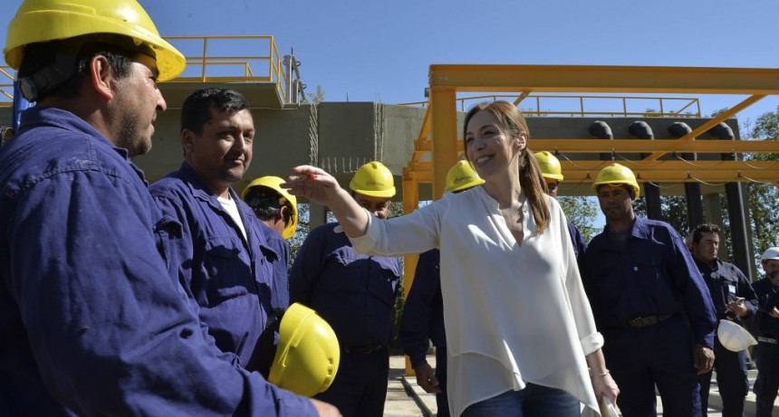 VIDAL RECORRI&Oacute; EL FIN DE OBRA DE UNA PLANTA DEPURADORA DE L&Iacute;QUIDOS CLOACALES Y DIALOG&Oacute; CON VECINOS EN GENERAL RODR&Iacute;GUEZ