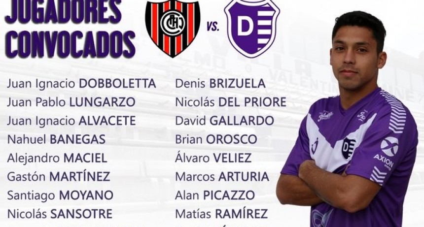 Villa D&aacute;lmine juega este s&aacute;bado a las 12 horas frente a Chacarita Juniors en San Mart&iacute;n