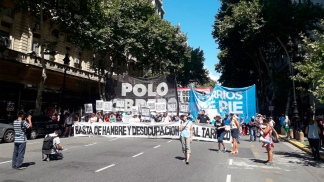El Sindicalismo Combativo y Frente Piquetero vuelven a marchar a Plaza de Mayo 