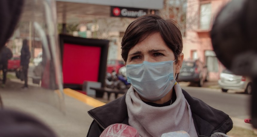 Acciardi destacó el trabajo de todo el equipo del Hogar Municipal ante el brote de Covid-19 