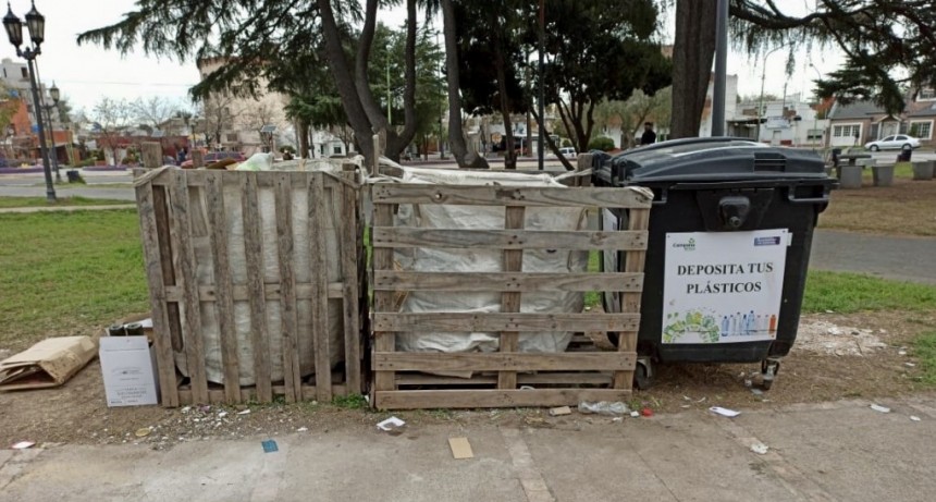 Recuerdan que en los “puntos verdes” solo se puede disponer material reciclable