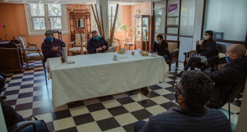 El Intendente mantuvo una reunión con organizaciones sociales 
