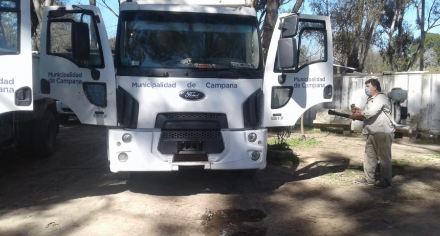 Continúa la desinfección en las dependencias municipales