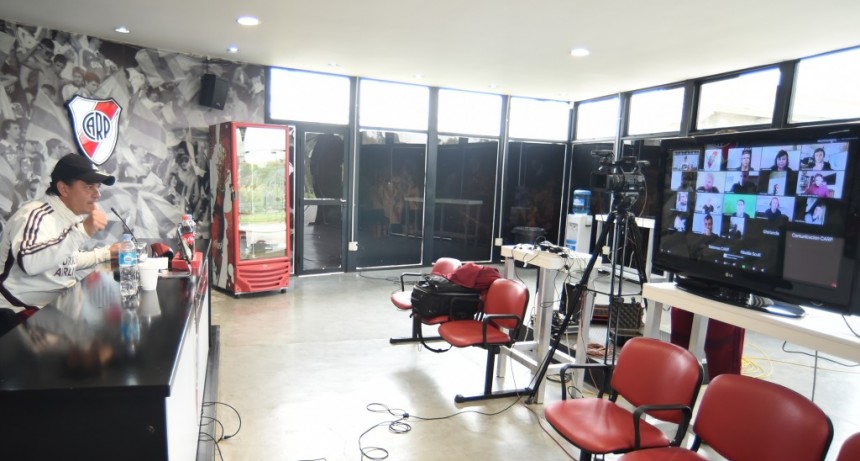 Marcelo Gallardo habló en conferencia de prensa virtual