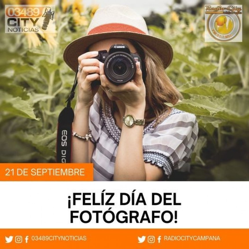 ¡Felíz día del fotógrafo!