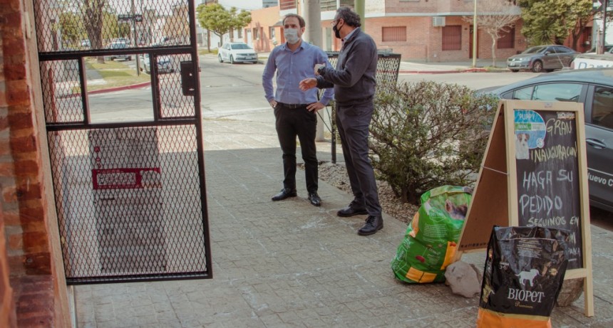 El Intendente destacó la importancia de realizar las compras en negocios locales
