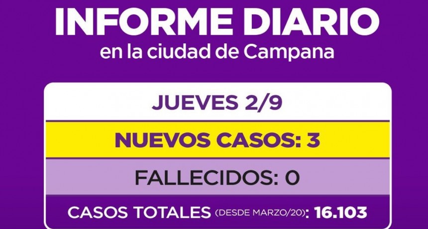 INFORME DE LA SECRETARIA DE SALUD DE LA MUNICIPALIDAD DE CAMPANA