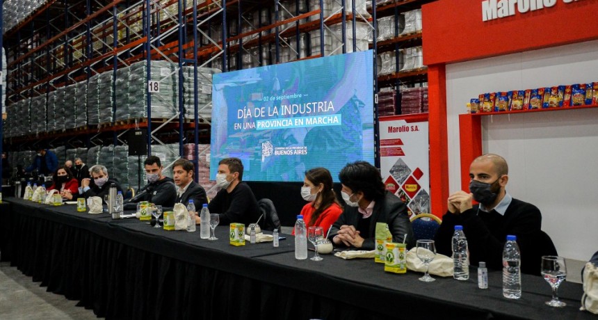 DÍA DE LA INDUSTRIA : Kicillof se reunió con industriales bonaerenses en General Rodríguez 