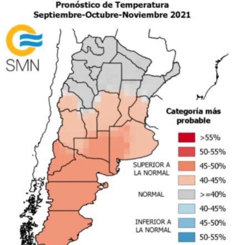 Pronóstico climático para la primavera 2021