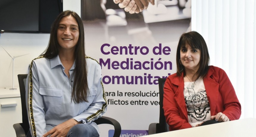   Elisa Abella se reunió con vecinas que resolvieron sus conflictos a través del Centro de Mediación Comunitaria