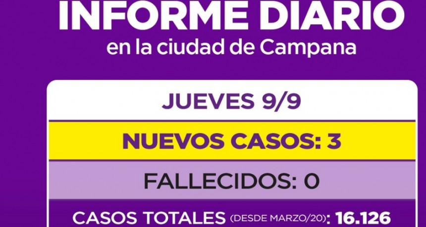 INFORME DE LA SECRETARIA DE SALUD DE LA MUNICIPALIDAD DE CAMPANA